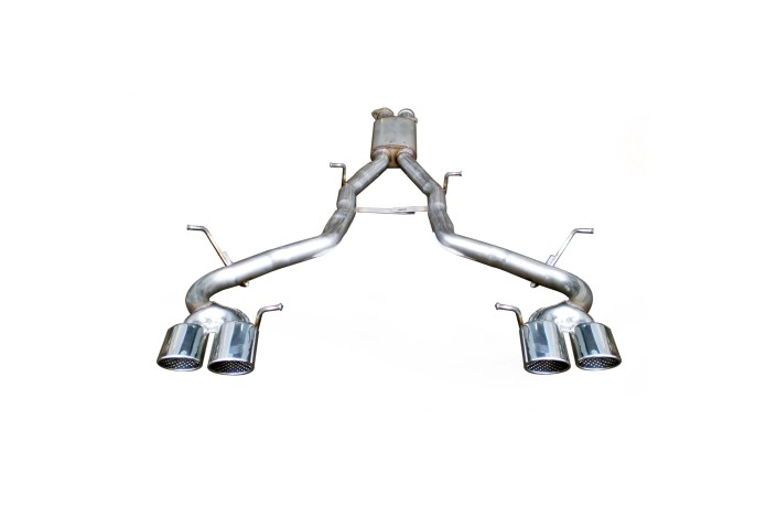 sistema di scarico sportivo quick silver MM655S Mercedes SLK 55 AMG incl. Black Series (R171) dal 2005