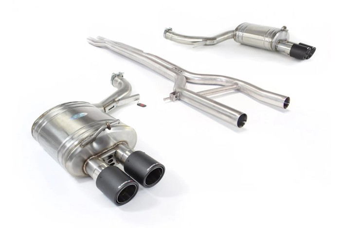 sistema di scarico sportivo quick silver PS448S Porsche Panamera S 4S GTS V8 2009-2014