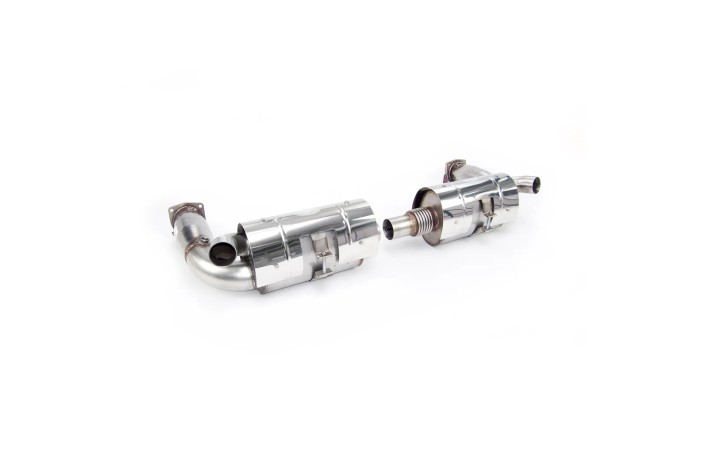 Scarico sportivo catalizzatori da corsa quick silver PS097S Porsche 911 Turbo (997 Gen. 1) 2006-2009