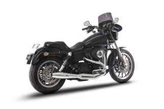 sistema di scarico completo RedThunder HD1309400SSS Harley Davidson Dyna M.Y. 1991-2005