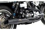 sistema di scarico completo Nero RedThunder HD1209400BBB Harley Davidson Dyna M.Y. 2006-2017
