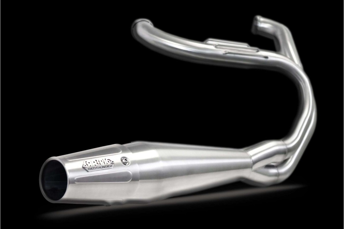 sistema di scarico completo satinato RedThunder HD1009400SSS Harley Davidson FXR