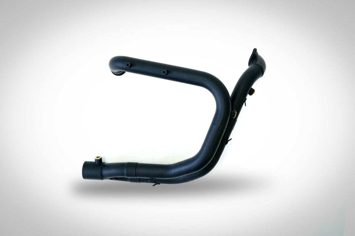 decatalizzatore verniciato nero redthunder HD2609410BBB Harley Davidson Pan America 1250