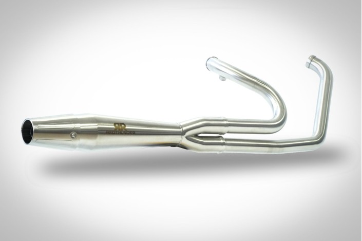 scarico completo satinato redthunder HD1609400SSS Harley Davidson Softail M.Y. 1986/2017/Breakout M.Y. 13-17