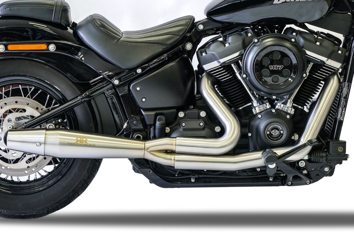 scarico completo satinato redthunder HD0809400SSS Harley Davidson Softail M8 M.Y dal 2018