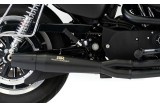 sistema di scarico completo nero redthunder HD1109400BBB Harley Davidson Sportster M.Y. 2004-2020
