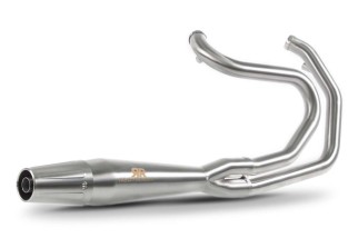 sistema di scarico completo satinato redthunder HD1109400SSS Harley Davidson Sportster M.Y. 2004-2020