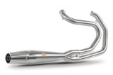 sistema di scarico completo satinato redthunder HD1109400SSS Harley Davidson Sportster M.Y. 2004-2020