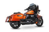 sistema di scarico completo nero racing redthunder HD2009400BBB Harley Davidson Touring dal 2009