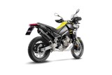 sistema di scarico terminale LV ONE EVO nero leovince 14402EB per APRILIA TUAREG 660 2022-2024