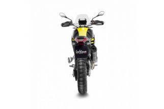 sistema di scarico terminale LV ONE EVO nero leovince 14402EBU per APRILIA TUAREG 660 2022-2024