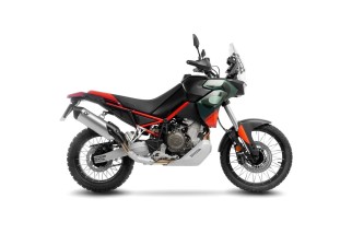 sistema di scarico terminale LV-14 TITANIUM leovince 15626TU per APRILIA TUAREG 660 2022-2024