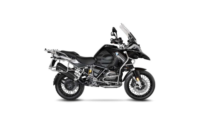 sistema di scarico terminale LV-12 nero leovince 15301B per BMW R 1200 GS ADVENTURE 2017-2018