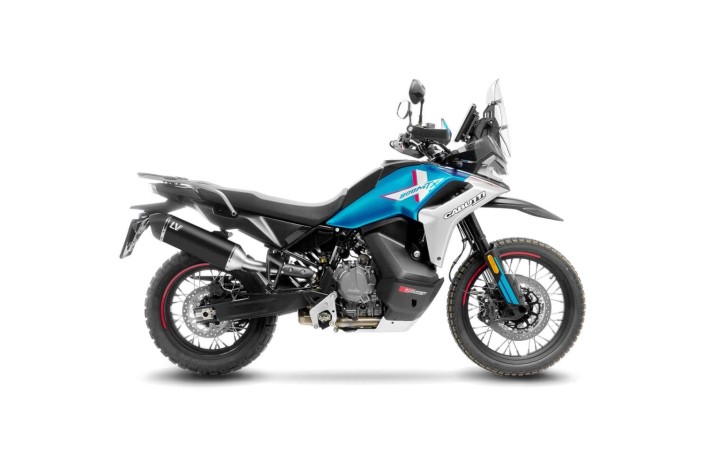 sistema di scarico terminale LV-14 nero Leovince 15618B per CF MOTO 800 MT-X 2025