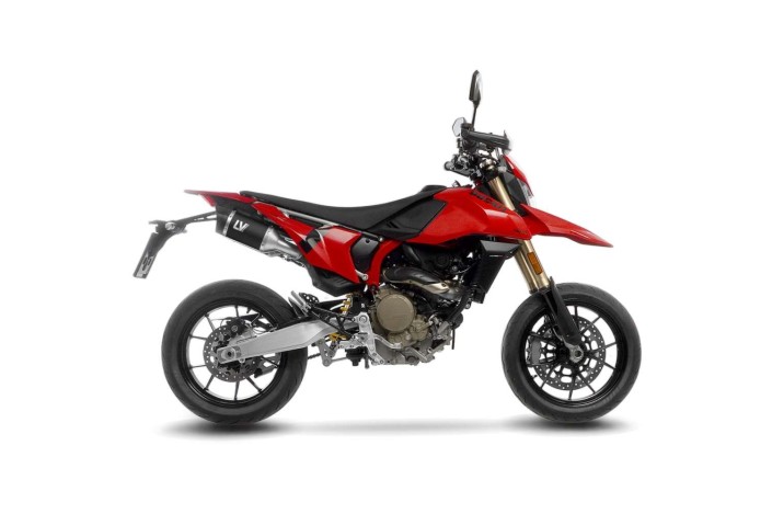 Sistema di scarico terminale LV PRO nero leovince 14458BU DUCATI HYPERMOTARD 698 MONO/RVE 2024-2025