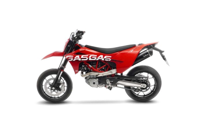 Sistema di scarico terminale nero leovince 14072U per GAS GAS ES 700 2022-2024