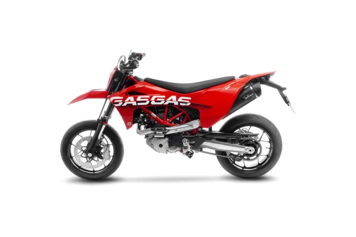 Sistema di scarico terminale nero leovince 14073U per GAS GAS ES 700 2022-2024