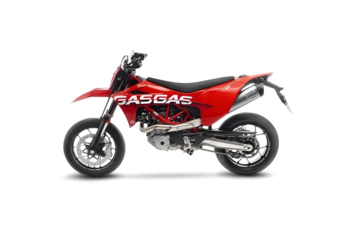 Sistema di scarico terminale LV ONE EVO leovince 14363EK per GAS GAS SM 700 2022-2024