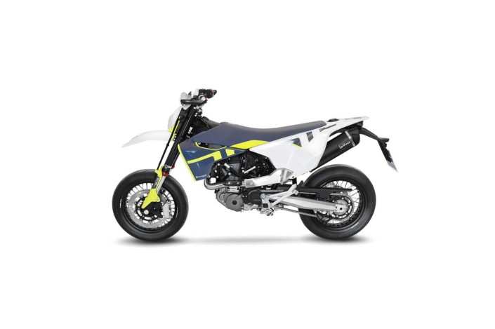 Sistema di scarico terminale nero leovince 14075U per HUSQVARNA 701 SUPERMOTO 2021-2024
