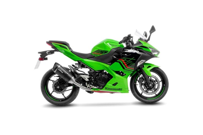 sistema di scarico terminale FACTORY S in carbonio leovince 14427SU per KAWASAKI Z 400 2019-2021