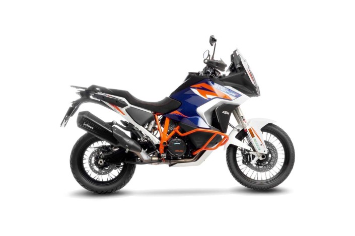 Sistema di scarico terminale LV-12 R nero leovince 15308BU per KTM 1290 SUPER ADVENTURE R/S 2021-2024