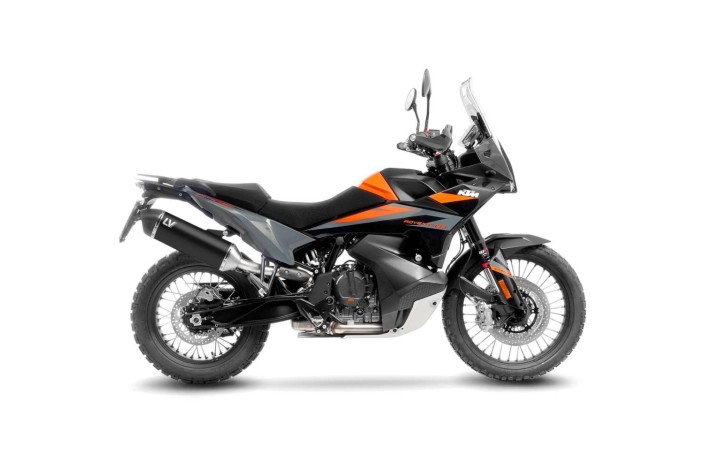 Sistema di scarico terminale LV-14 leovince 15618BU per KTM 790 ADVENTURE/R 2019-2020