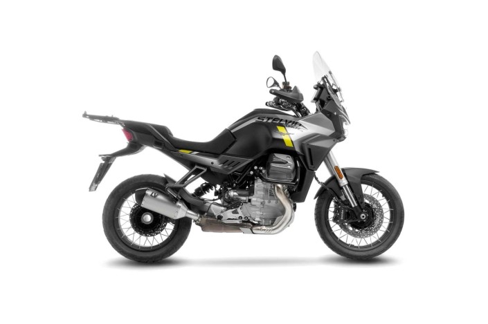 Sistema di scarico terminale LV-14 TITANIUM leovince 15613TU per MOTO GUZZI STELVIO 2024-2025