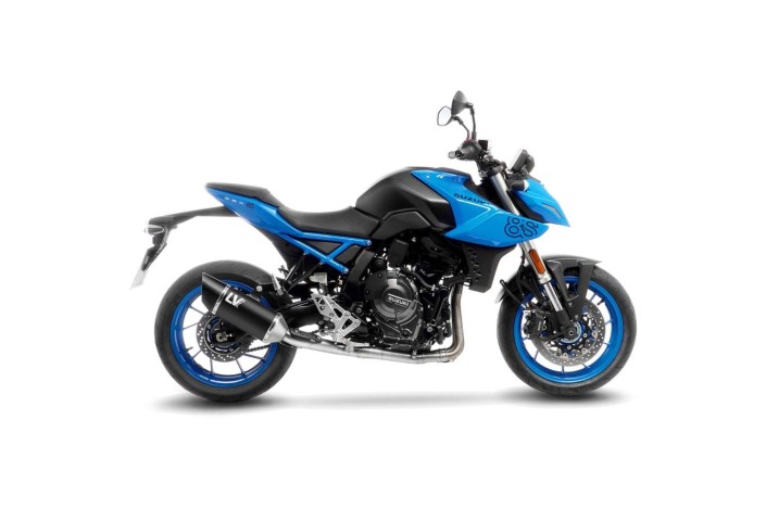 Sistema di scarico terminale LV-14 R nero leovince 15606BU per SUZUKI GSX-8S 2023-2024