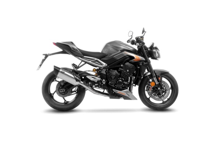 scarico terminale LV-14 R TITANIUM leovince 15608TU TRIUMPH STREET TRIPLE 765 R/RS/A2 2023-2024