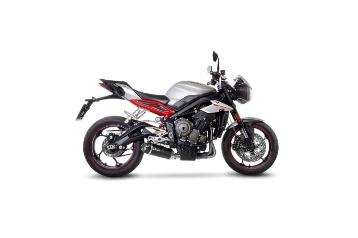 scarico terminale LV ONE EVO in carbonio leovince 14289EU TRIUMPH STREET TRIPLE 765 S/SA2/R/R LRH/RS 2020-2022