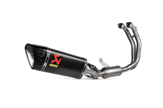 Sistema di scarico completo racing in carbonio Akrapovic S-A6R5-APLC Aprilia RS 660 2021-2025