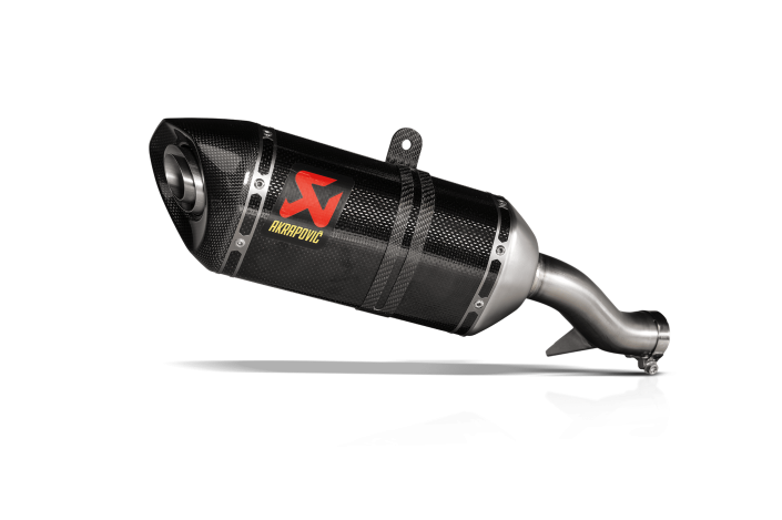sistema di scarico terminale in carbonio akrapovic S-H5SO6-HRC Honda CB400 - 500X 2020-2024