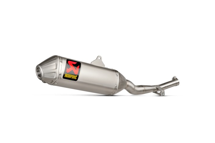 sistema di scarico terminale akrapovic in titanio S-H3SO11-BNTA honda  CRF 300 L-RALLY 2021-2025