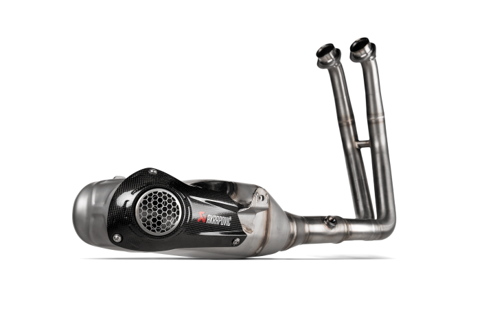 sistema di scarico completo in acciaio inox akrapovic S-S8R1-HHAKESS suzuki GSX-8S / 8R / 8T / 8TT 2022-2025
