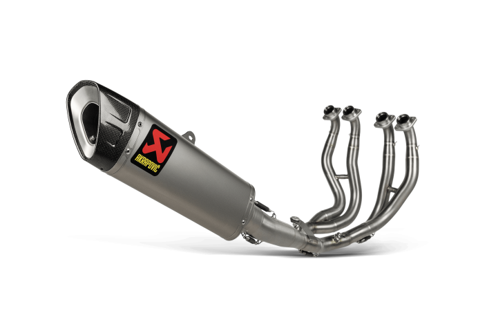 Sistema di scarico completo in acciaio inox akrapovic S-S13R4-APLT suzuki  GSX-R 1300 HAYABUSA 2021-2025
