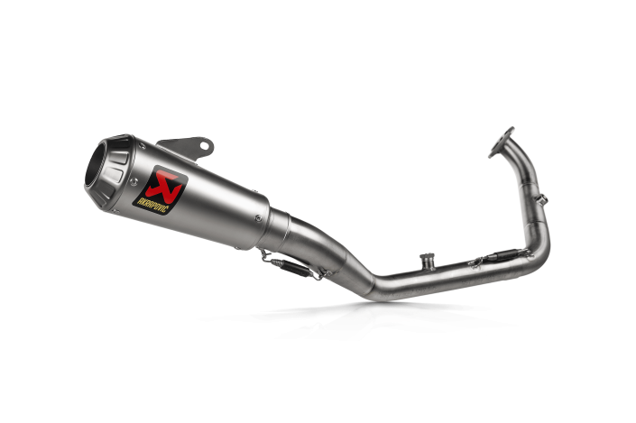 Sistema di scarico completo in titanio akrapovic S-Y150R1-CUSS yamaha r15 2024-2025