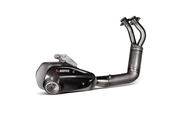 Sistema di scarico completo akrapovic in acciaio inox S-Y7R13-HKGKHSS yamaha  TRACER 7 / GT 2020-2025