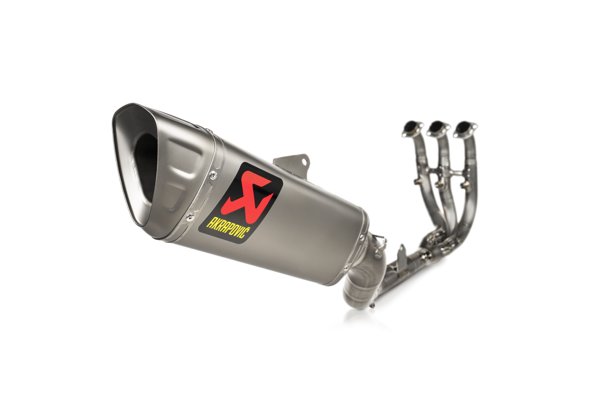 sistema di scarico completo in titanio akrapovic S-Y9R21-EET yamaha r9 2024-2025