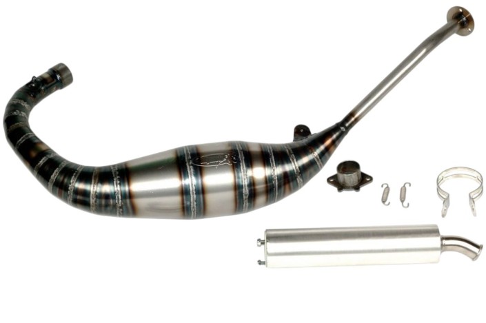 marmitta scarico jollymoto 0107 aprilia rs 125 tuono silenziatore alluminio