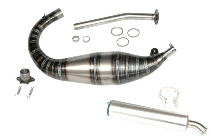 Auspuffauspuff-Schalldämpfer Aprilia RS 125 Jollymoto 0115 Racing, SIL Aluminium