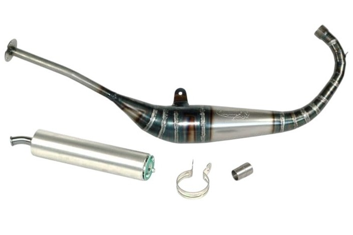 marmitte scarico jollymoto ja0114s-lss aprilia rs 50 silenziatore alluminio