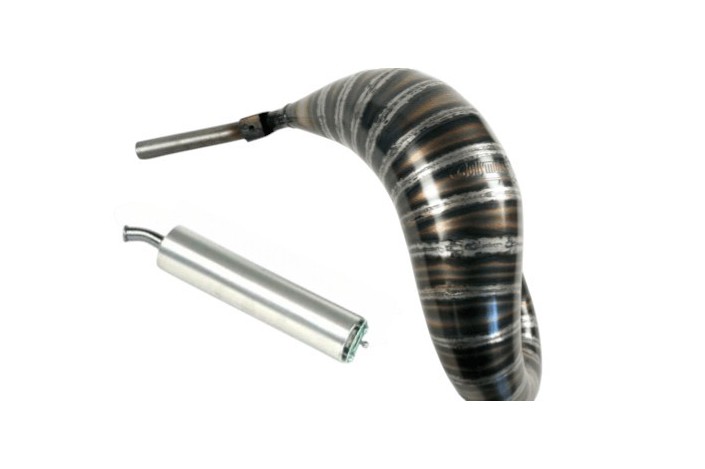 marmitta scarico JOLLYMOTO JMA0501TR-LSS APRILIA MX125 silenziatore alluminio