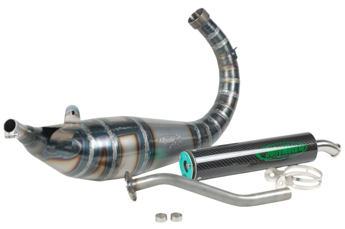 marmitta scarico jollymoto 0207 cagiva mito 125 ev sp silenziatore carbonio