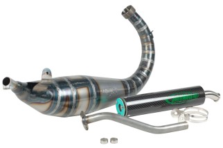 marmitta scarico jollymoto 0207 cagiva mito 125 ev sp silenziatore carbonio