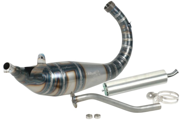 marmitta scarico jollymoto 0207 cagiva mito 125 ev sp silenziatore alluminio