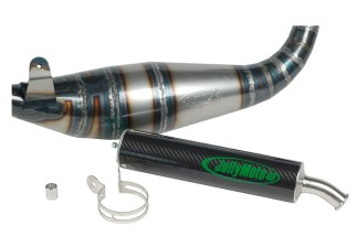 marmitta scarico jollymoto JC0210S-BCF cagiva planet silenziatore carbonio