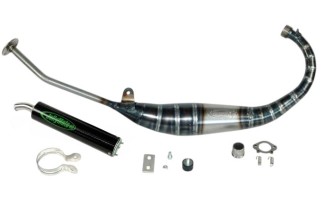 marmitta scarico jollymoto JD0319S-BCF derbi gpr 70 silenziatore carbonio
