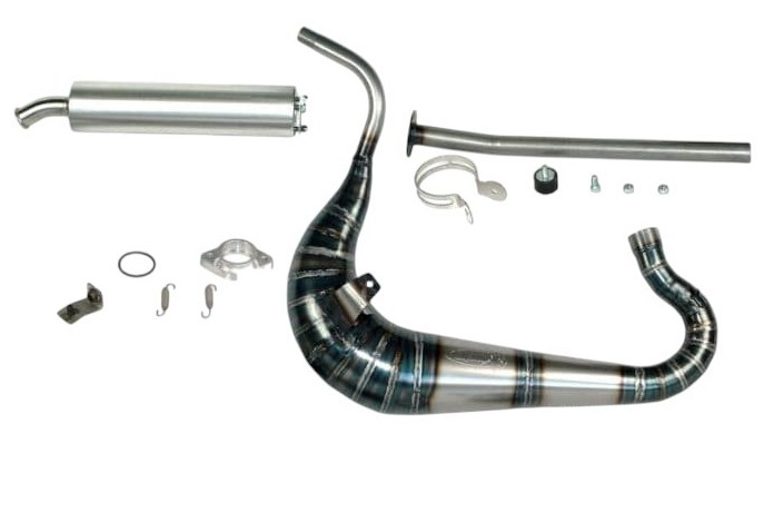 marmitta scarico jollymoto jd0323s-lss derbi gpr 125 silenziatore alluminio