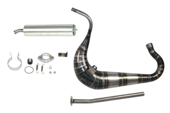 marmitta scarico jollymoto jd0326s-lss gilera gpr 160 silenziatore alluminio