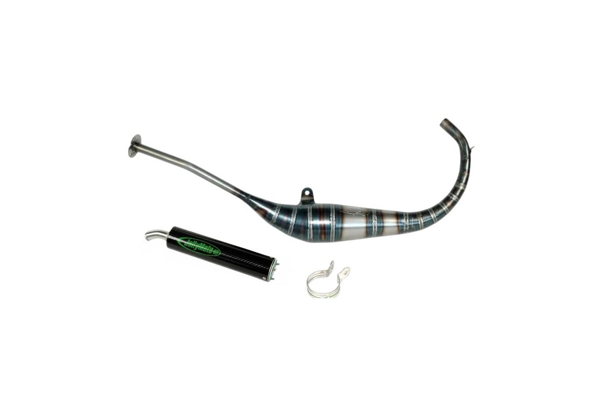 marmitta jollymoto JH0404S-BCF honda nsr125f r raiden jc22 silenziatore carbonio